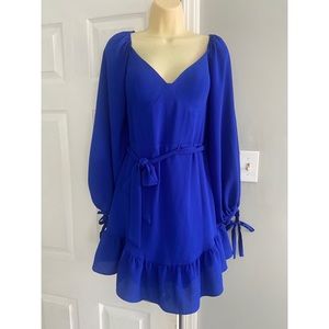 NWOT B. Smart Royal Blue Dress